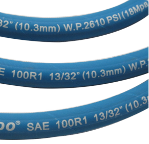Orange Hydraulic Hose 3000 PSI Working Pressure