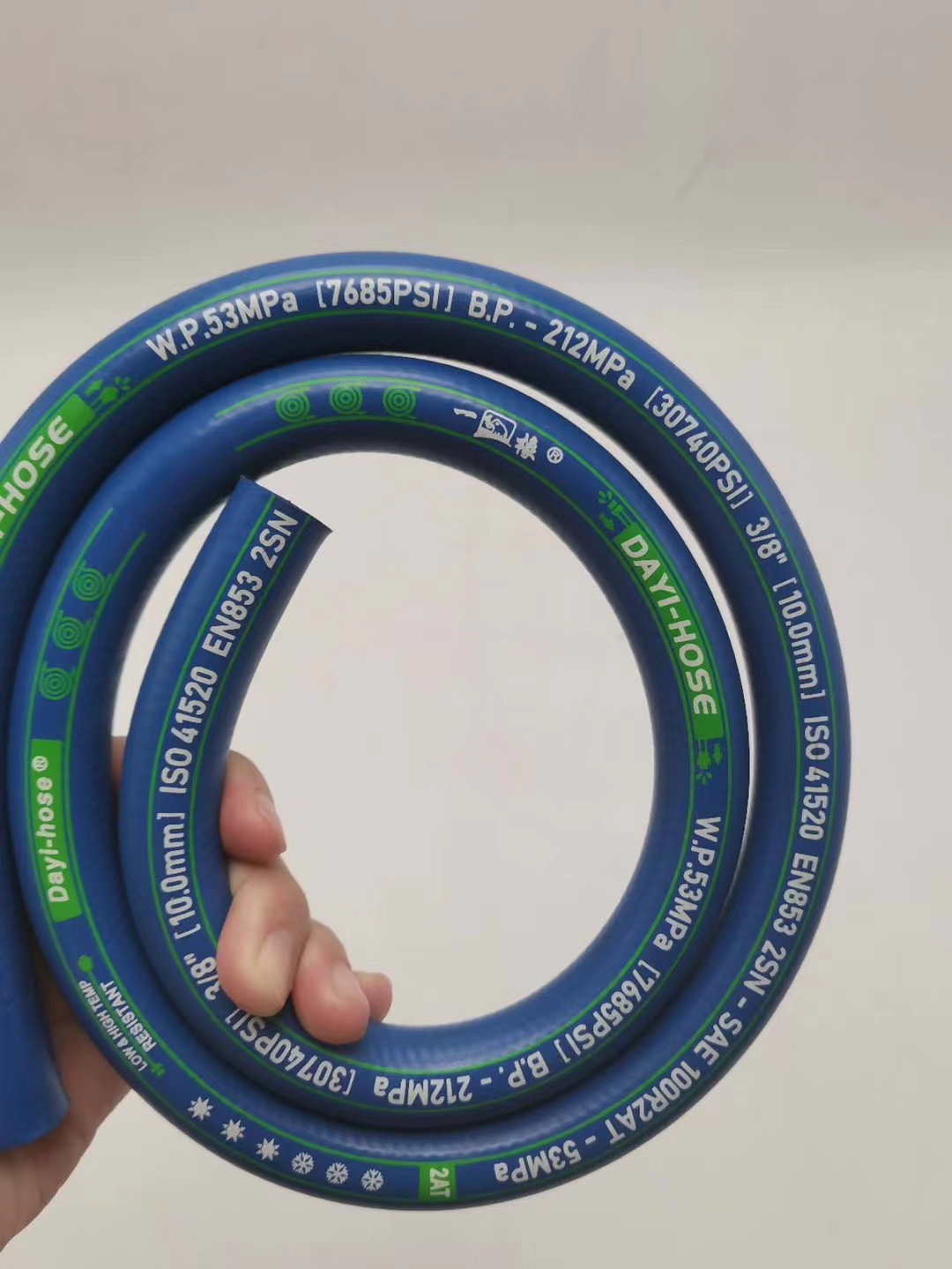 china red high pressure hydraulic hose factory
