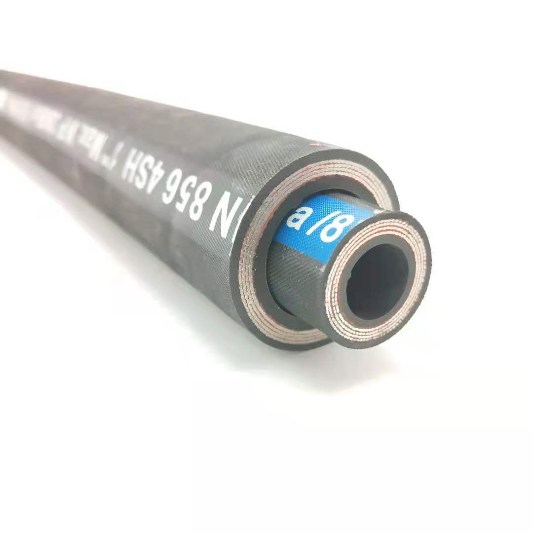 EN856 4SP Black smooth Cover Hydraulic Hose