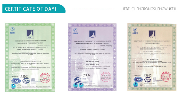 oem dayco hydraulic hose supplier